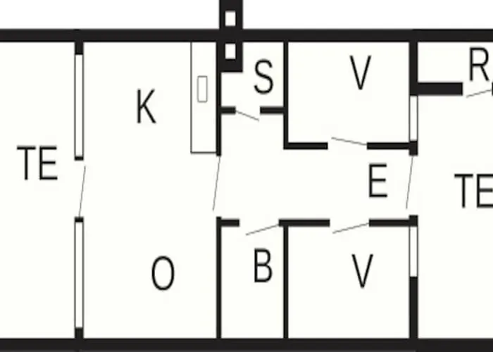 Two-bedroom In Henne 7 Ferienhaus *